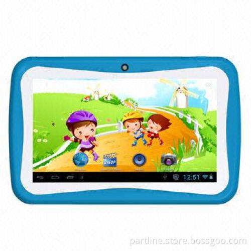 7-inch Android Tablet PC, Dual Core, Dual Camera, for Kids, Children Software Installed